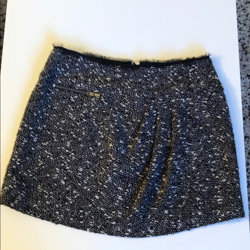 Nanette Lepore tweed miniskirt sz 2